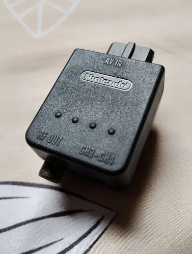 Modulador RF Snes Nintendo Nintendo N64 Original faço Olx pay