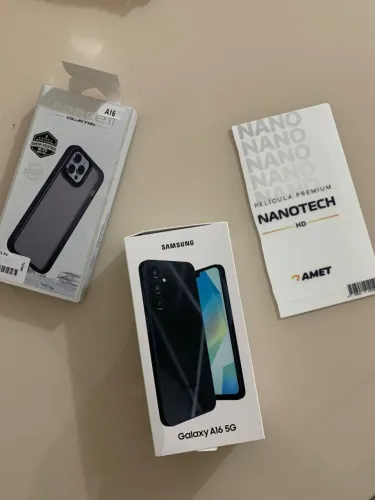 Celular Sansung Galaxy A16 5G 128 Gb - Com Capa e película tudo lacrado