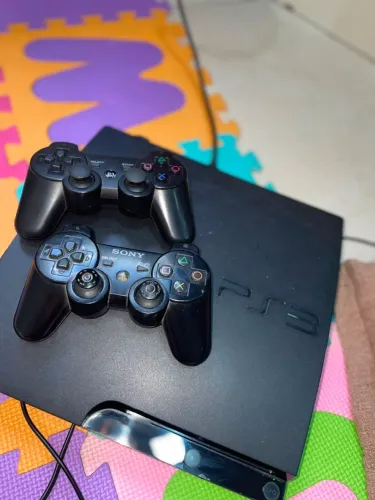 Ps3 desbloqueado semi novo, sem defeitos