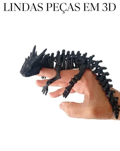 Dragão articulado 3D