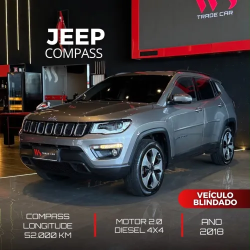 Jeep Compass Longitude 2.0 4X4 Dies. 16V Aut. 2018