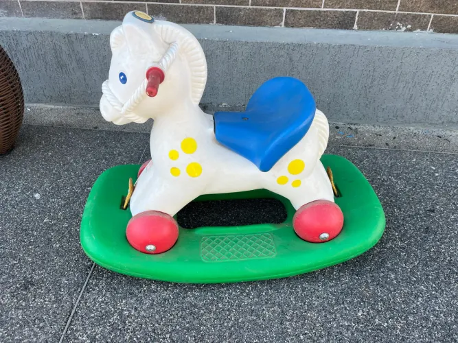 Brinquedo antigo bandeirantes cavalinho