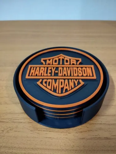 Kit 4 porta copos Harley-Davidson