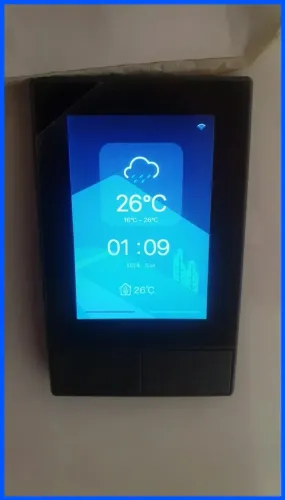 Painel de Controle Sonoff NSPanel 4x2 compatível com Alexa últimas peças