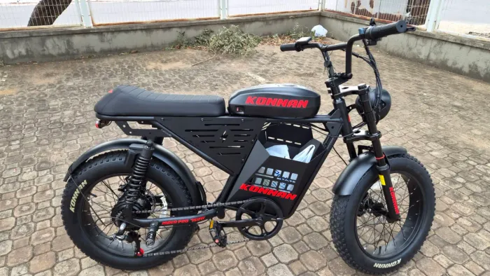 Bicicleta elétrica nova!