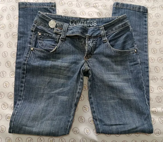 CALÇA JEANS FEMININA CONTATOS N. 38