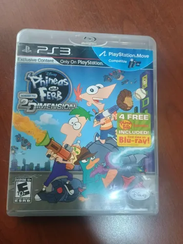 Jogo - Phineas And Ferb Across The 2nd Dimension Ps3