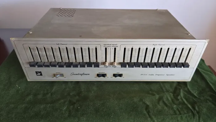 Equalizador Gráfico Soundcraftsmen 20-12A Audio Frequency Vintage