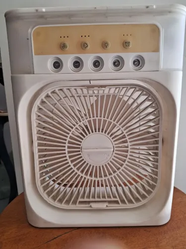 Mini ventilador portátil umidificador
