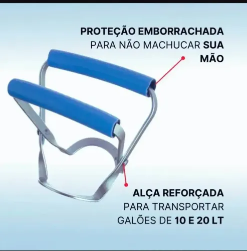 Garra/Pegador Alça Galão/garrafão 