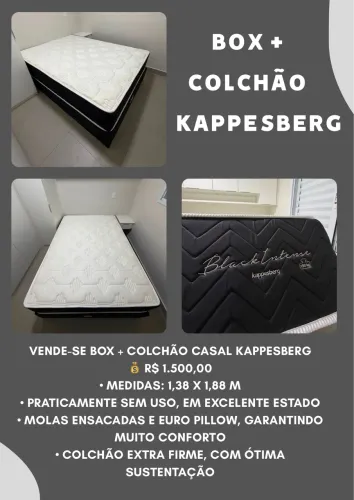 Box + Colchão Casal Kappersberg