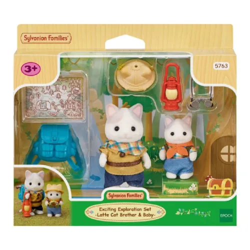 Sylvanian Families gatos exploradores