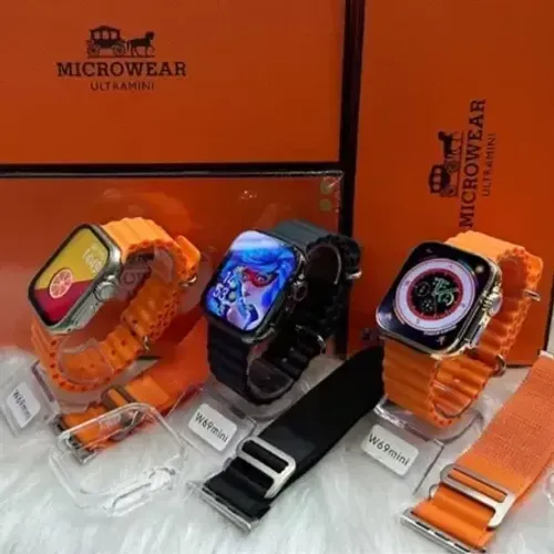 Smartwatch Microwear W69 Ultra Mini 45mm 2026 GPS Tela HD Novo Lacrado Frete Grátis