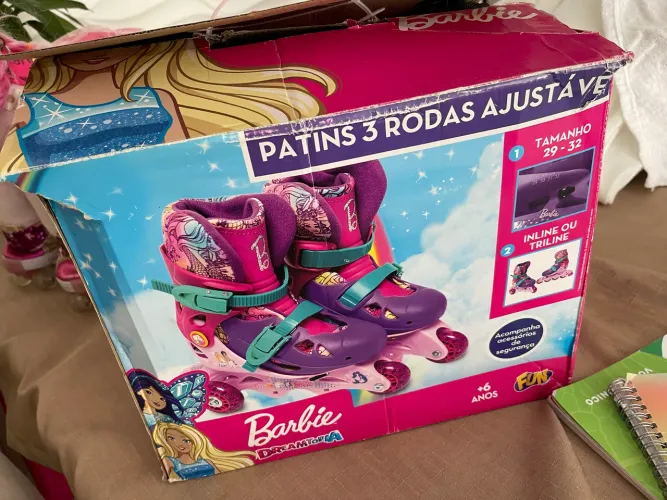 Patins Barbie Novo nunca usado