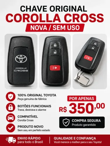 Chave Corolla cross