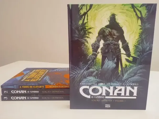 Conan o Cimério (Vols 1,2 e 3) + Torre do Elefante