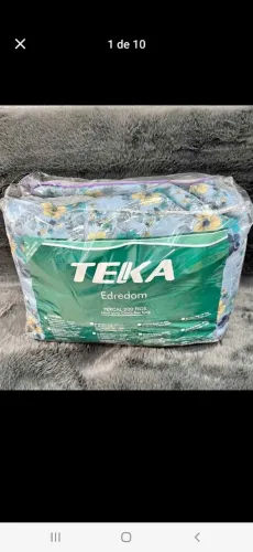 KIT EDREDOM TEKA 5 PEÇAS