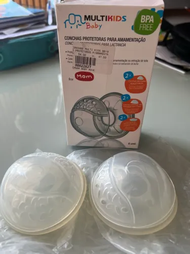 Conchas protetoras para amamentação 