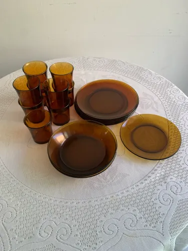 Conjunto Duralex Âmbar