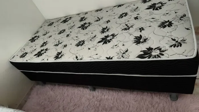Cama solteiro box