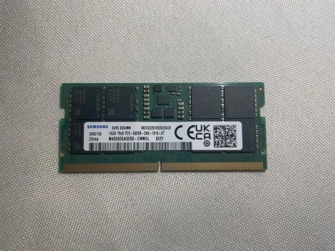 Memória RAM DDR5 5600Mhz 16GB - Notebook