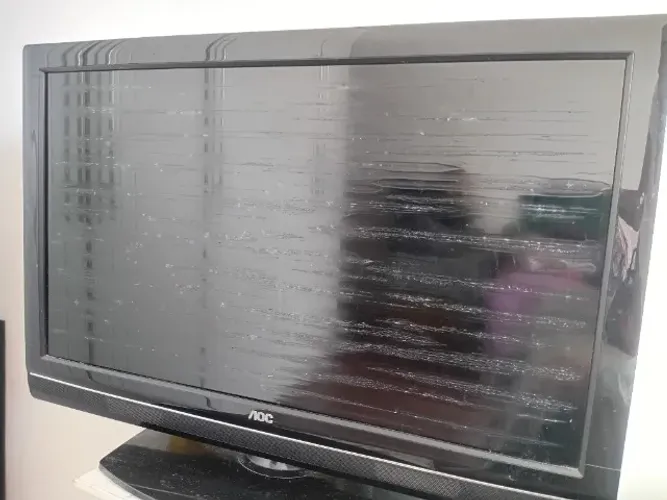 Vendo Tv com problema na Película.