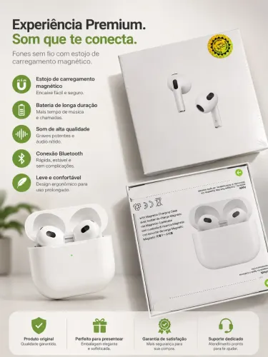 AirPods 1º linha premium