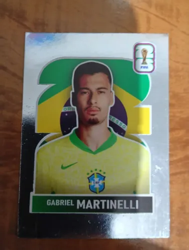 Card Gabriel Martinelli Prateado, Copa do Mundo 2026