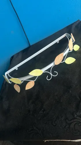 Dossel folhas pra berço + mosquiteiro 