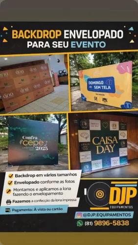 PAINEL PARA TIRAR FOTOS