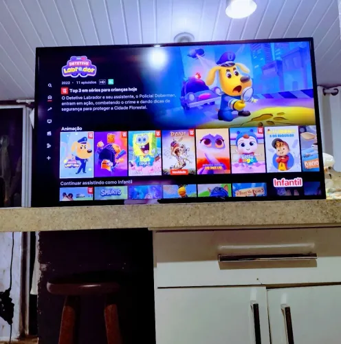 Tv Smart AOC (43) semi nova ( Entrego)