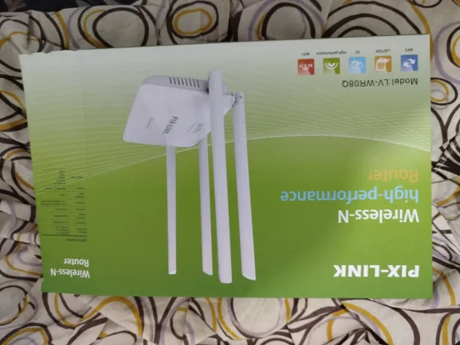 Roteador novo na caixa