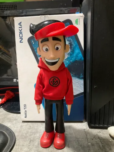 boneco enaldinho youtuber original 25 cm