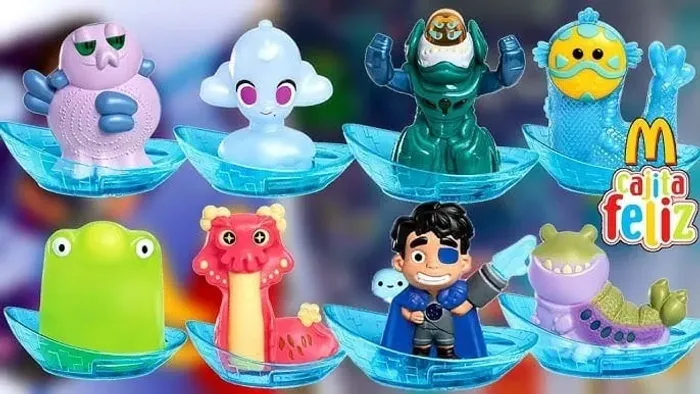Personagens Elio do Mc Donalds da Disney Pixar