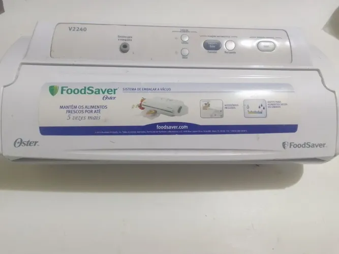 Máquina seladora e a vácuo para.alimentos