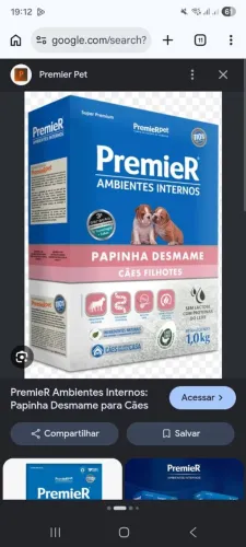 Papinha de desmame premier