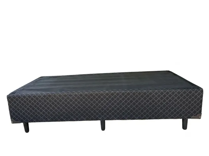 Base Cama Box Solteiro Preta - Ótimo Estado / Reforçada Valor a combinar