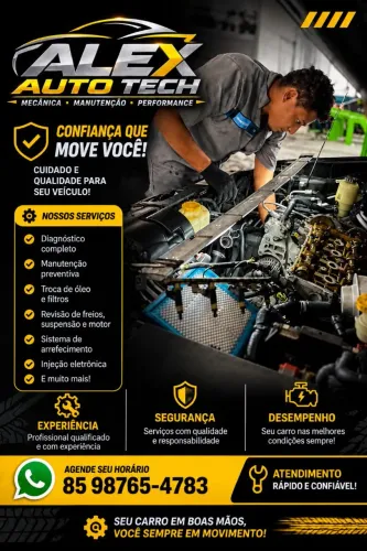 Mecânico Automotivo Especializado - Atendimento a Domicílio