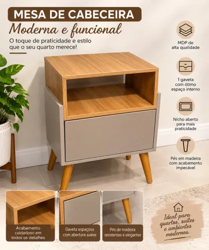 Mesa de cabeceira