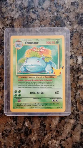 Venusaur coleção de 25 anos