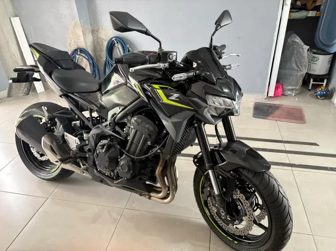 Kawasaki z900 2025 impecável oportunidade pouco rodada nova manual e chave reserva