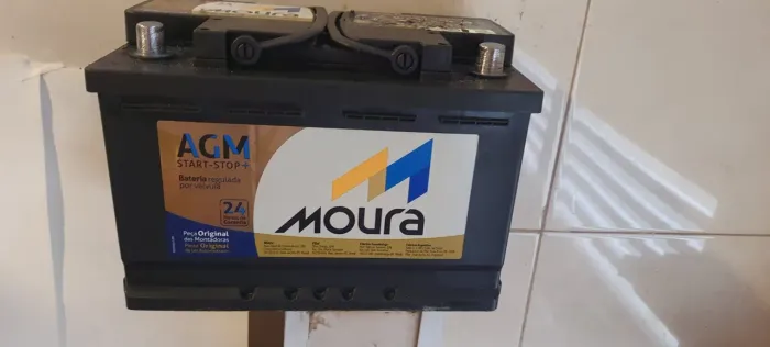 Baterias Automotivas 70 Amperes Moura AGM