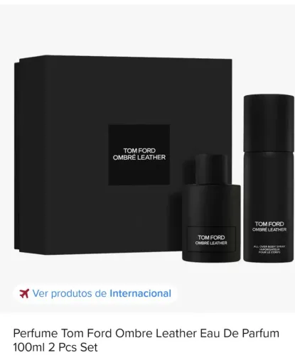 Perfume Tom Ford Ombre Leather Eau De Parfum 100ml 2 Pcs Set