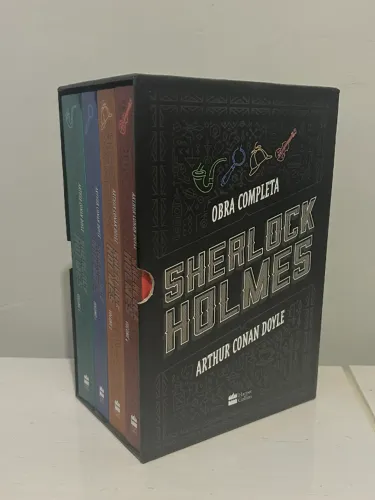 Box Livros Sherlock Holmes 4 Volumes