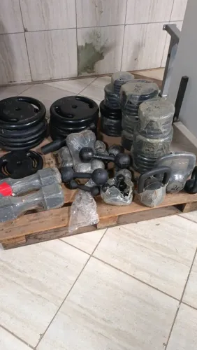 Anilhas emborrachadas em promoção 