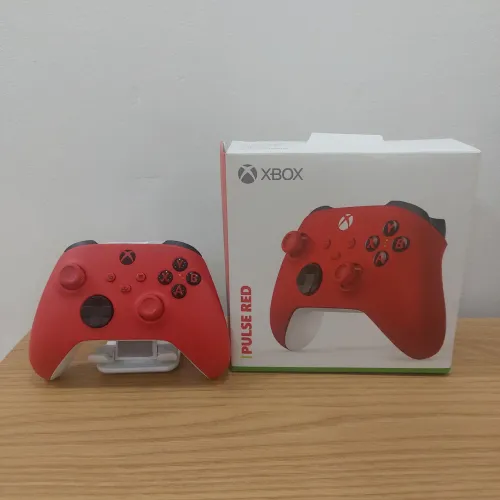 CONTROLE XBOX SÉRIES S RED 100%