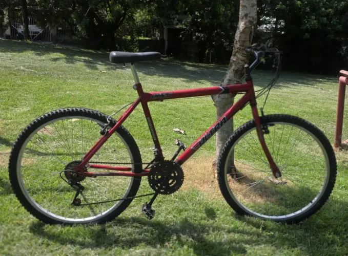 Bicicleta com marcha