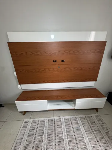 Rack com painel de mdf para tv até 65