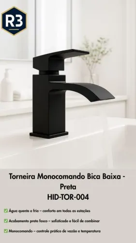 Torneira monocomando 