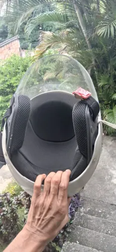 2 capacete semi novos